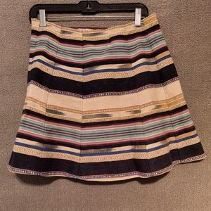 Chloe Oliver Skirt Women's 8 Multicolored Flirty A-Line 2064